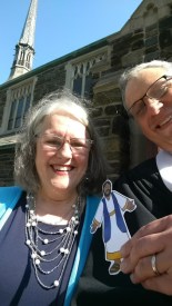 Easter with Flat Jesus